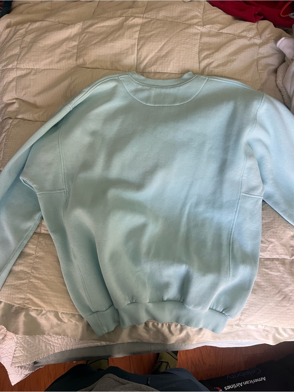 Women’s Light Blue Crewneck Sweater